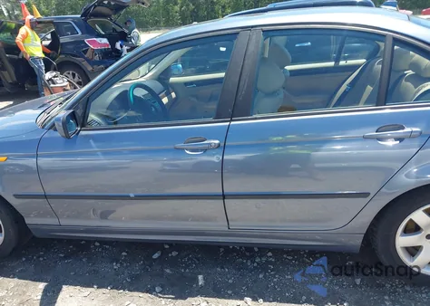 2004 BMW 325I из США, поврежденный, VIN WBAET374X4NJ81735